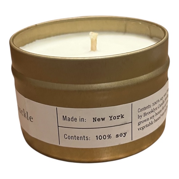 Honeysuckle Soy Candle - 4 oz. - Brooklyn Candle Studio - Picture 3 of 6